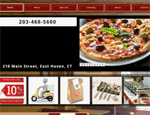 Tablet Screenshot of minervinispizza.com